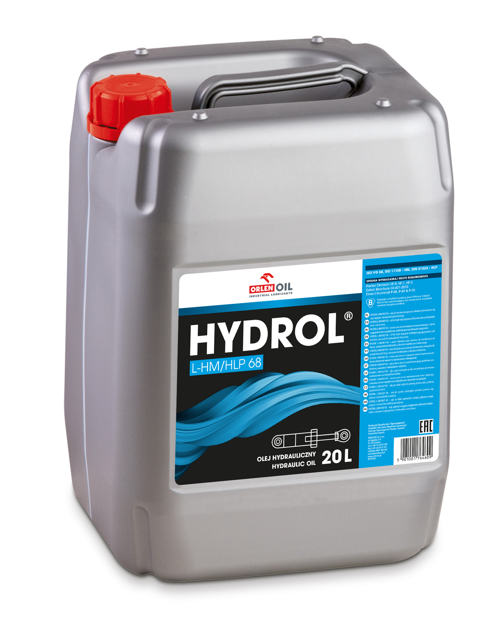 OrlenOil Hydrol L-HM/HLP 68 Гидравлическое масло