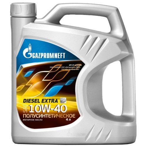 Gazpromneft Diesel Extra 10W-40 - Полусинтетическое моторное масло (4л)