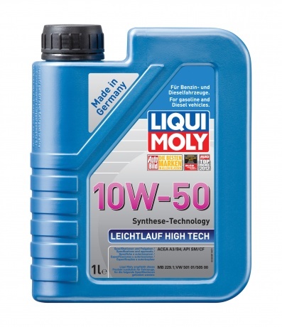 Liqui Moly Leichtlauf High Tech 10W-50 НС-синтетическое моторное масло