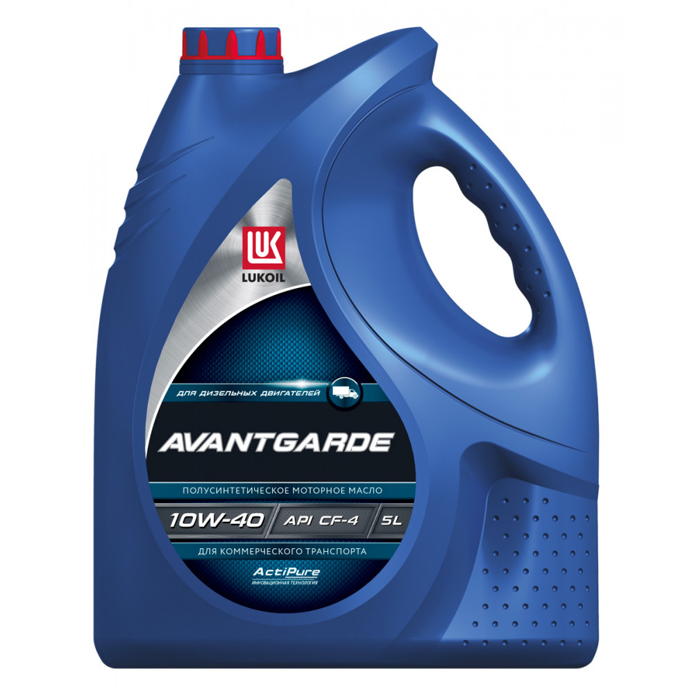Моторное масло Лукойл Авангард 10W40 CF-4/SG полусинтетическое 5л