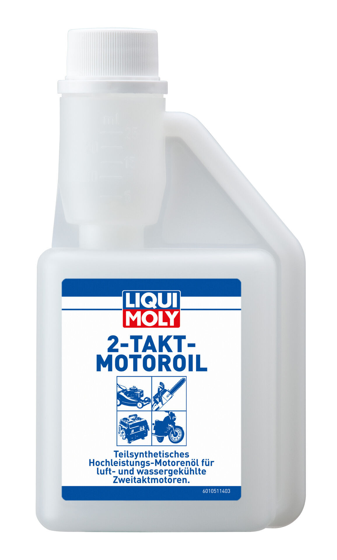 Моторное масло Liqui Moly 2Т Motoroil полусинтетическое 250мл