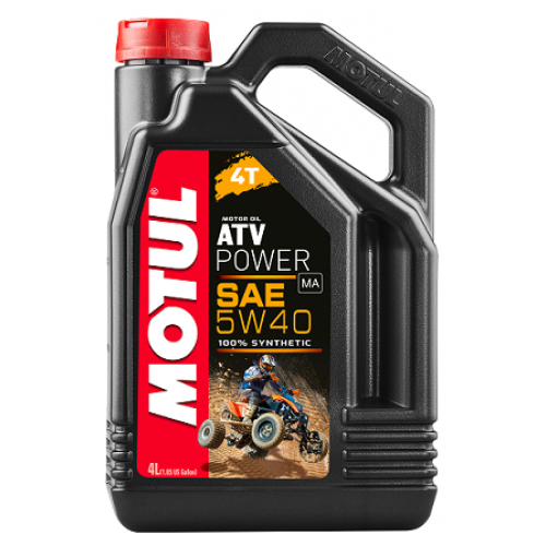 Motul ATV Power 4T 5W40 Синтетическое масло для квадроциклов