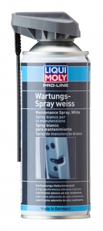 Liqui Moly Pro Line Wartungs Spray weiss Грязеотталкивающая белая смазка