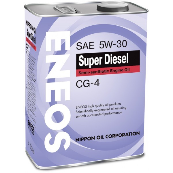 Eneos Super Diesel CG-4 5W30 (4л) – Cинтетическое моторное масло