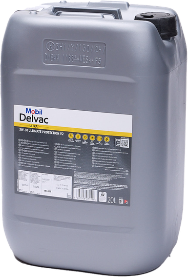 Масло моторное Mobil Delvac Ultra Ultimate Protection V2 5W-30 синтетическое 20 л
