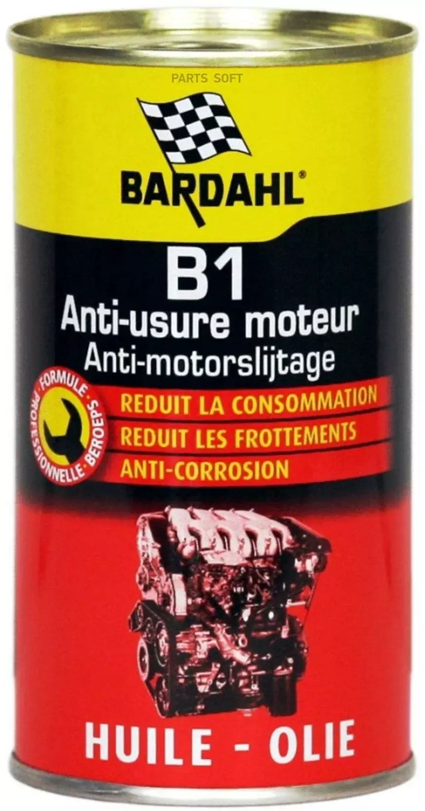 Присадка в моторное масло профилактическая 250 мл BARDAHL N1 Bardahl