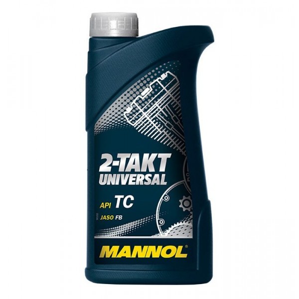 Mannol 2-Takt Universal - Минеральное моторное масло для 2-х тактной мототехники