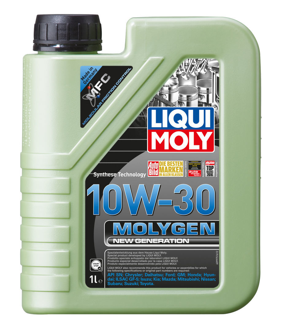 Liqui Moly Molygen New Generation 10w30 НС синтетическое моторное масло