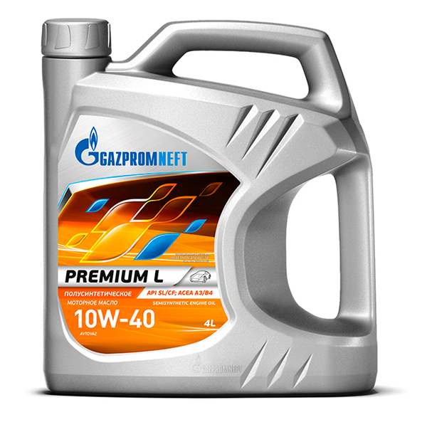 Купить масло gazpromneft premium l 10w40 полусинтетическое, цена 