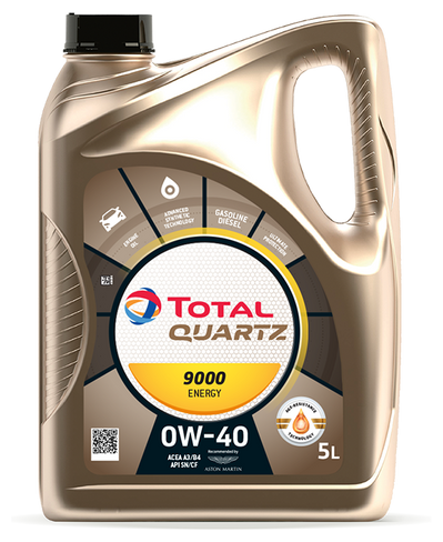 Масло моторное Total Quartz 9000 Energy 0W40 5л