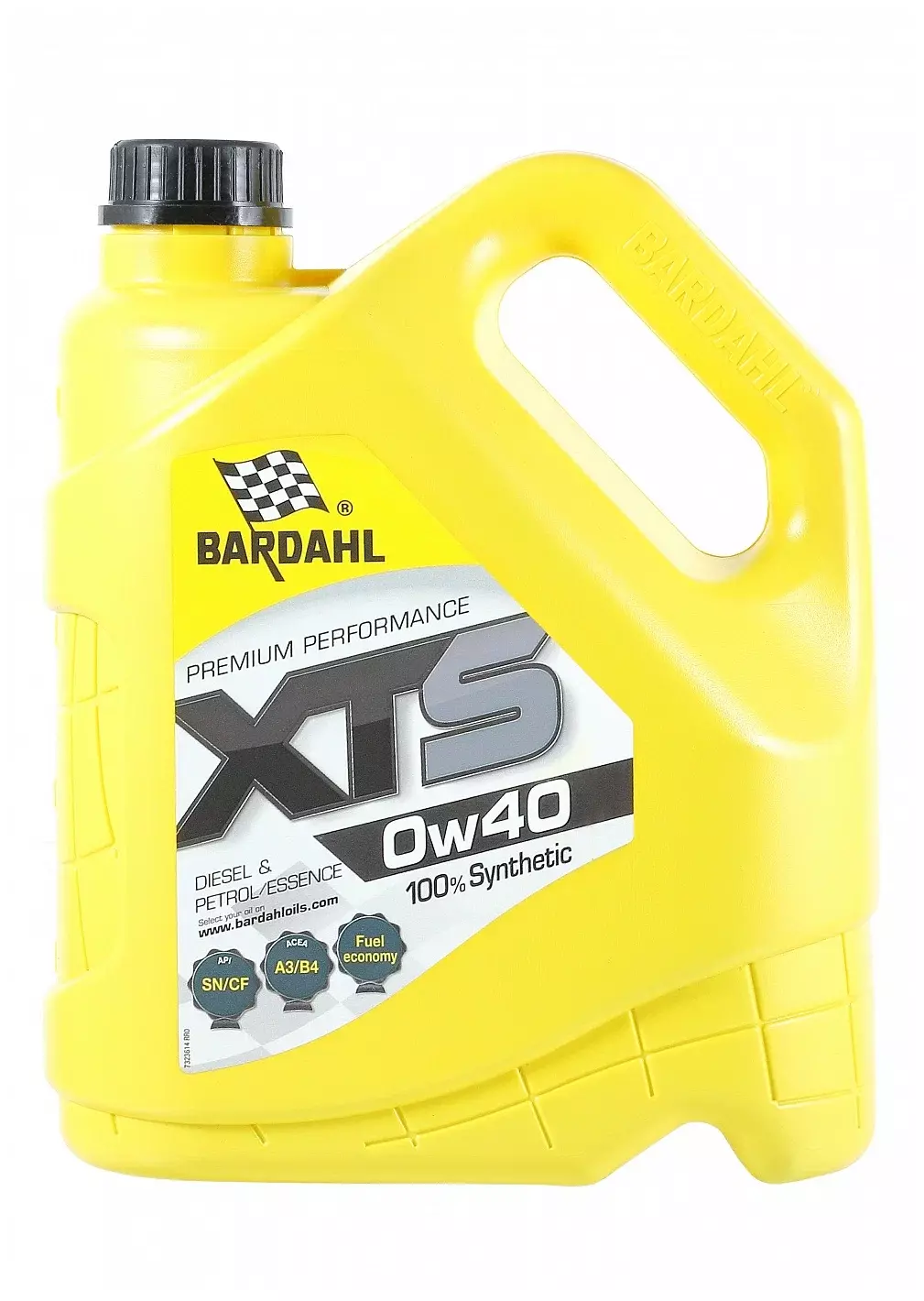 Синтетическое моторное масло Bardahl XTS 0W-40, 4 л