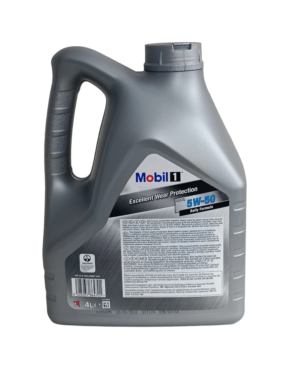 Моторное масло Mobil 1 FS X1 5W50 синтетическое 4л