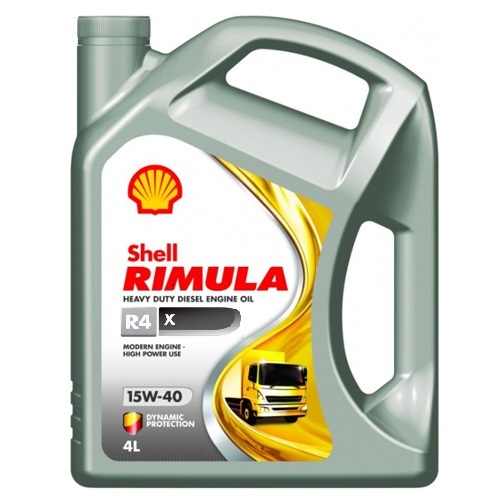 Моторное масло Shell Rimula R4 X 15W40 минеральное 4л