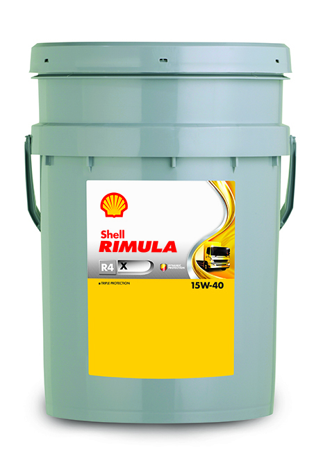 Моторное масло Shell Rimula R4 X 15W40 минеральное 4л
