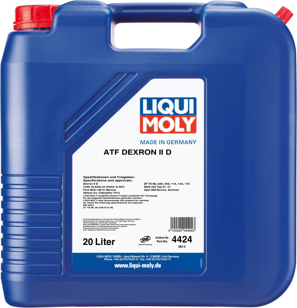 Liqui Moly ATF Dexron II D Минеральное трансмиссионное масло для АКПП