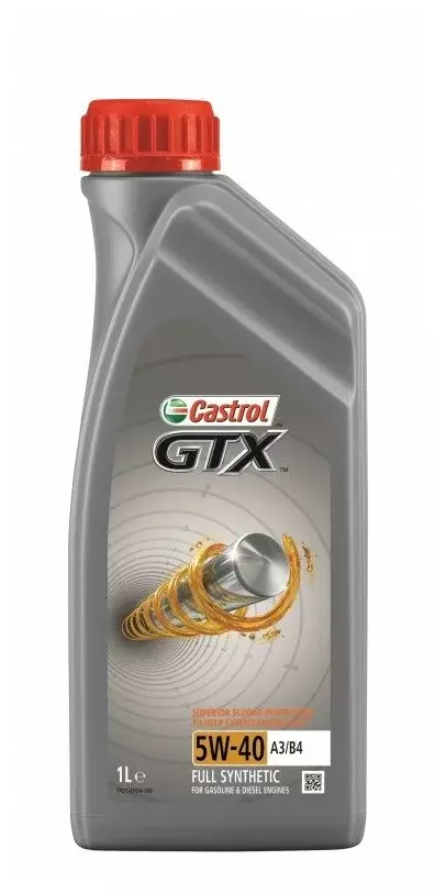 Масло моторное CASTROL GTX 5W-40 синтетическое 1 л