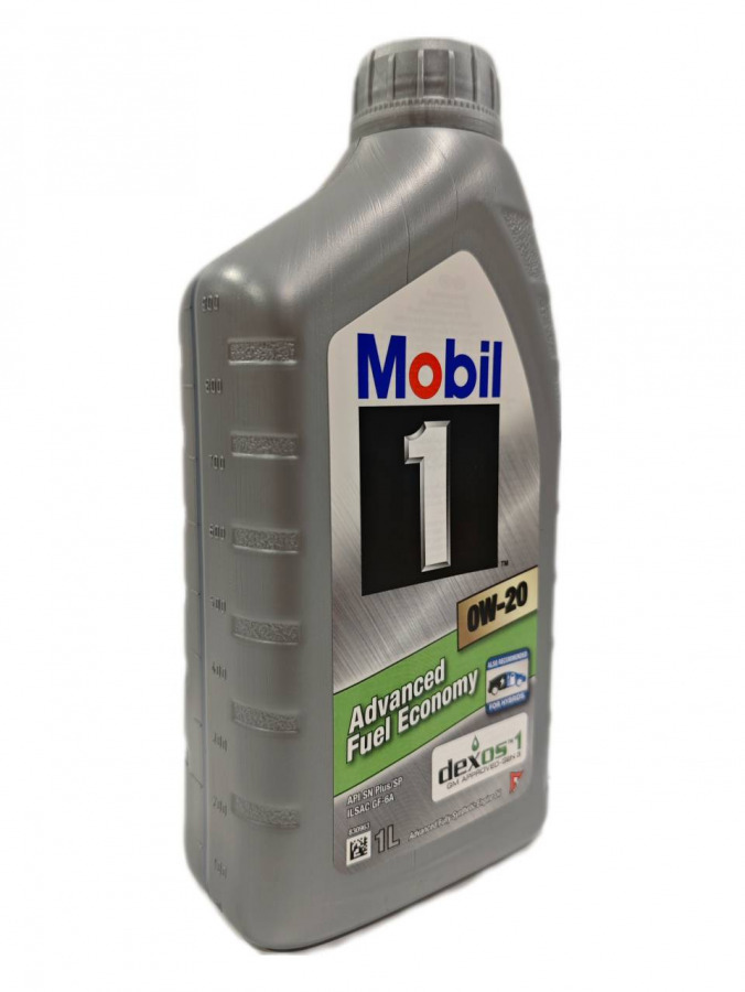 Моторное масло Mobil 1 0W20 синтетическое 1л