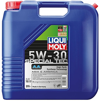 Liqui Moly Special Tec AA (Leichtlauf Special AA) 5W30 НС синтетическое моторное масло