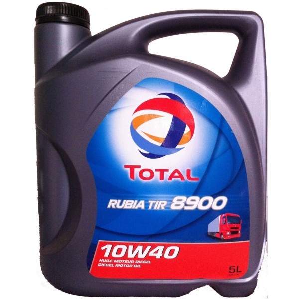 Моторное масло Total 8900 Rubia TIR 10W40  полусинтетическое 5л