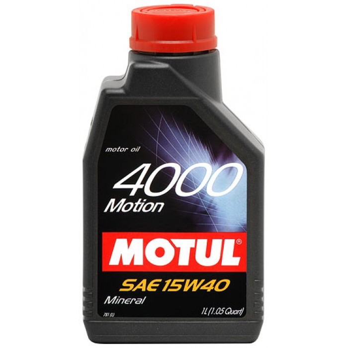 Motul 4000 Motion 15W40 Минеральное моторное масло