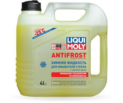 Незамерзающая жидкость для стекла Liqui Moly Antifrost Scheiben-Frostchutz -25С (Дыня) 4л
