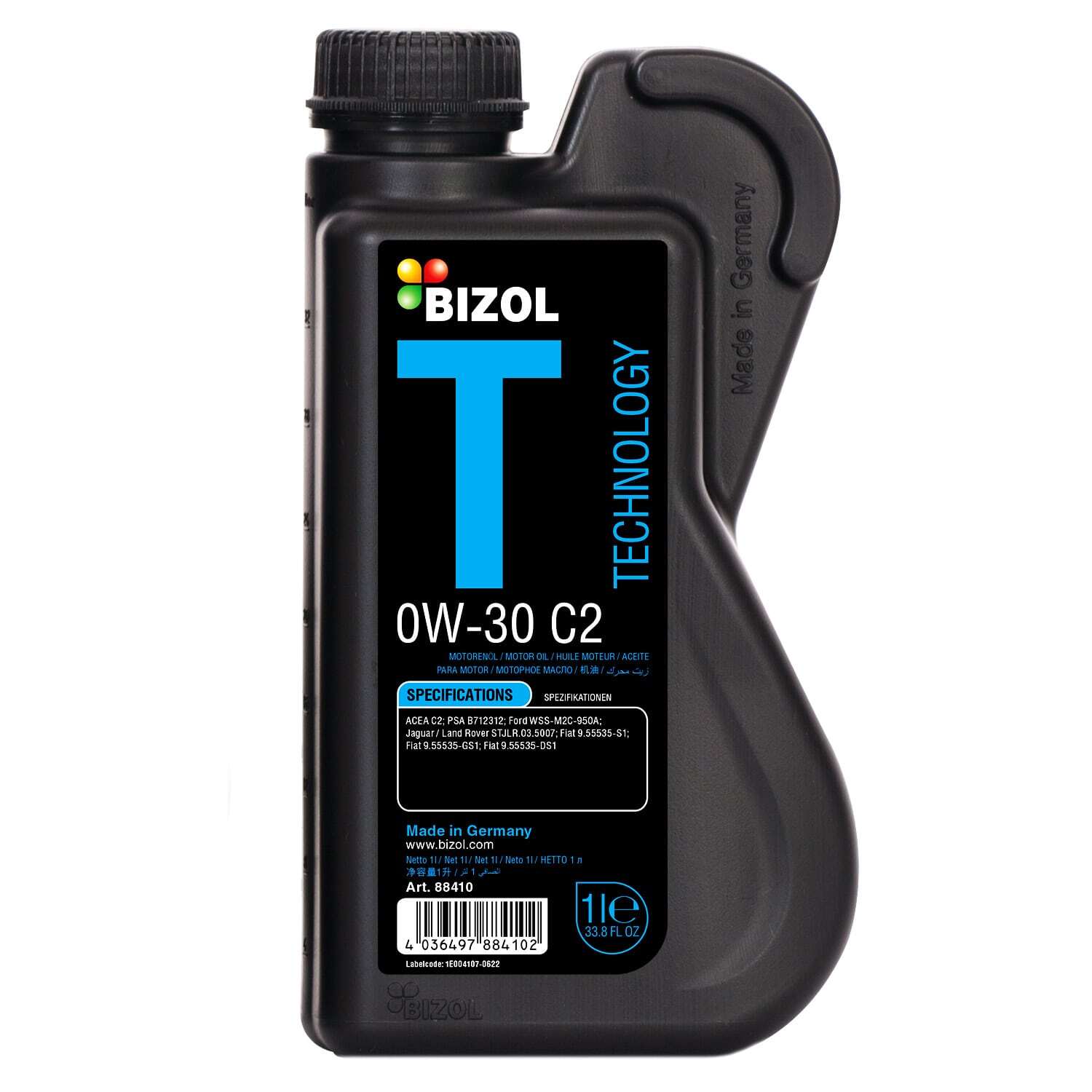 Моторное масло BIZOL Technology 0W-30 C2 1л