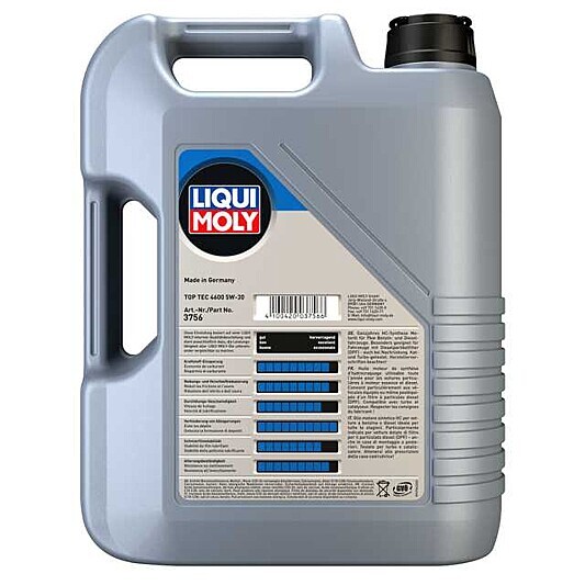 Моторное масло Liqui Moly Top Tec 4600 5W30 hc-синтетическое 5л