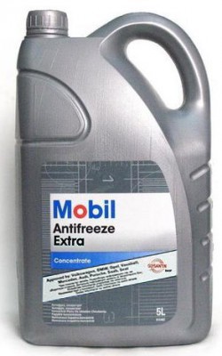 Антифриз-концентрат Mobil Antifreeze Extra сине-зеленый 5л