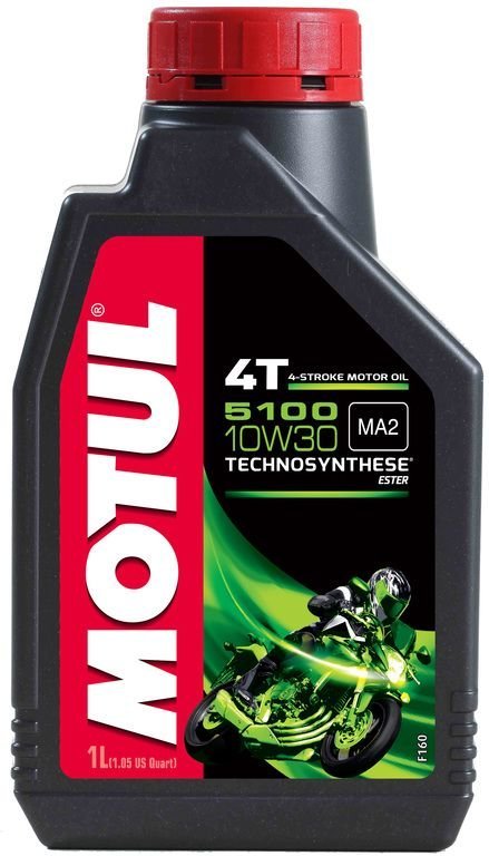 Motul 5100 4T 10W30 Полусинтетическое моторное масло для мотоциклов