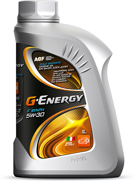 G-Energy F Synth 5W-30 - Синтетическое моторное масло (1л)