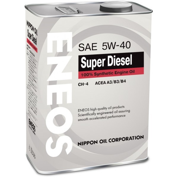 Eneos Super Diesel CH-4 5W40  – Синтетическое моторное масло