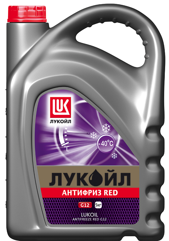 Лукойл G12 Red - Антифриз готовый (красного цвета)