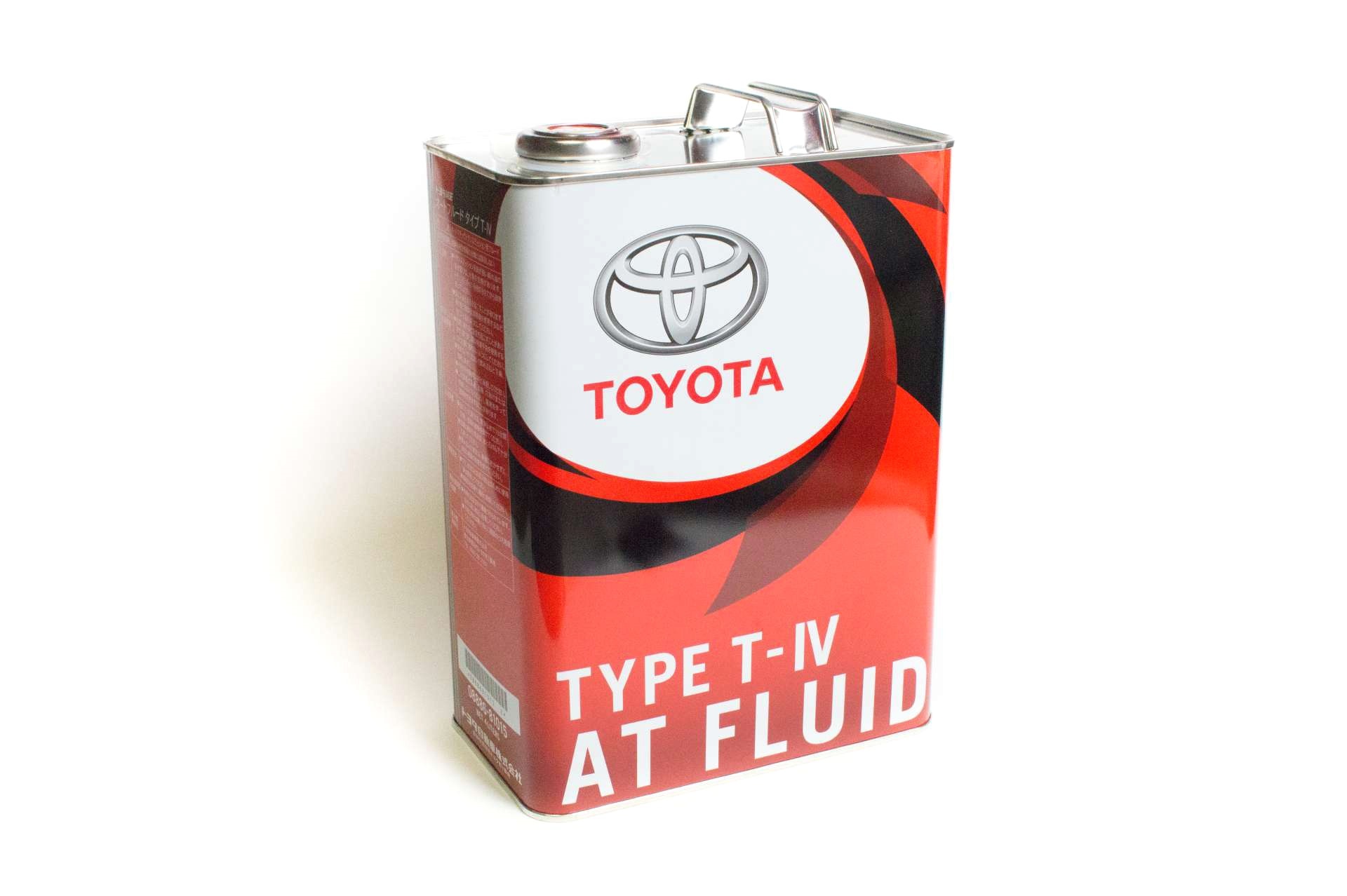Трансмиссионное масло Toyota TYPE T-IV для АКПП 4л