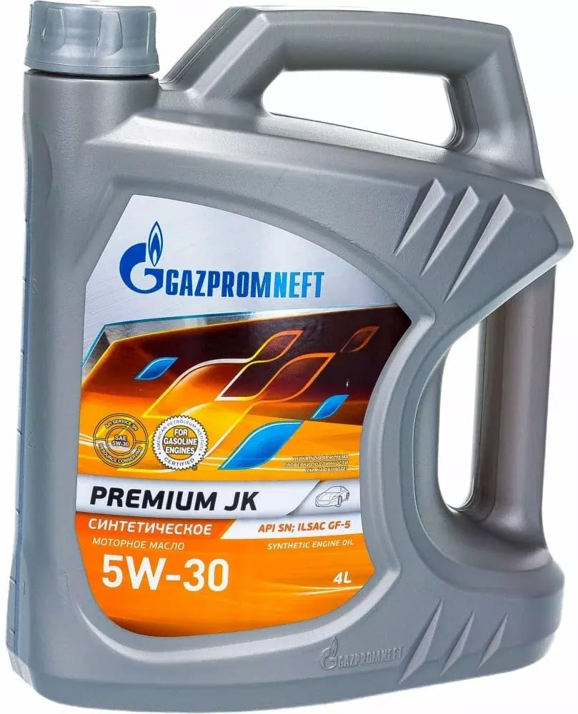 Масло моторное Gazpromneft Premium JK 5W-30 синтетическое 4 л