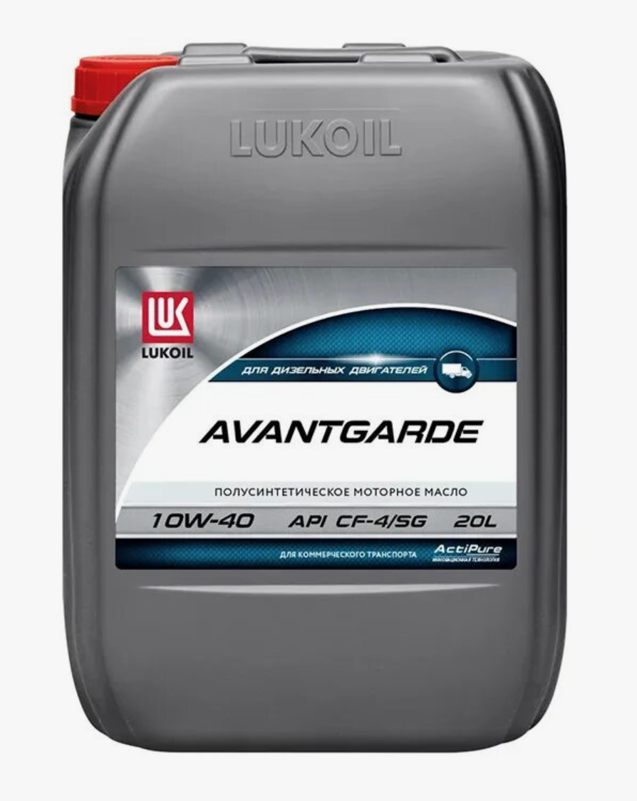 Моторное масло Лукойл Авангард 10W40 CF-4/SG полусинтетическое 20л