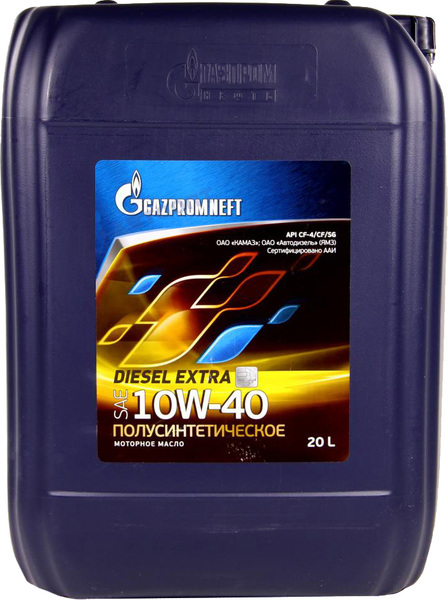 Gazpromneft Diesel Extra 10W-40  - Полусинтетическое моторное масло (20л)