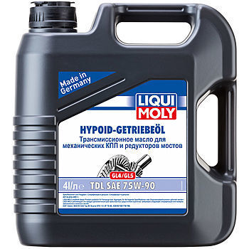 Масло трансмиссионное Liqui Moly Hypoid Getriebeoil TDL (GL 4/GL 5) 75W90 полусинтетическое  4л